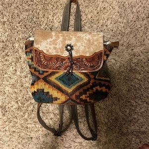 Myra cowhide backpack